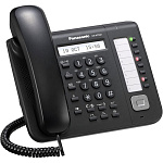 KX-NT551RU-B IP системный телефон, 8 кнопок DSS, 1-строчный экран, 2 гигабитных порта с PoE купить в Алматы