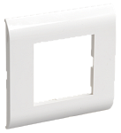 Рамка и суппорт для коробок КМКУ на 2 модуля белые IEK