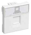 РКИ-20-00-П Розетка информационная RJ-45 UTP кат.5e (на 2 модуля) ПРАЙМЕР белая IEK РКИ-20-00-П Розетка информационная RJ-45 UTP кат.5e (на 2 модуля) ПРАЙМЕР белая IEK