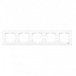 90960204 KARRE BEYAZ 5LI YATAY CERC (рамка x5)80 шт.