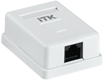 CS2-1C06U-12 ITK Настенная информационная розетка RJ-45, кат.6 UTP 1-порт