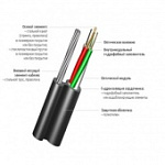 Кабель волоконно-оптический ИК/Т-М4П-А4-8.0