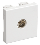 РКТ-20-00-П Розетка TV оконечная (на 2 модуля) ПРАЙМЕР белая IEK РКТ-20-00-П Розетка TV оконечная (на 2 модуля) ПРАЙМЕР белая IEK