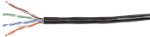 LC3-C5E04-139 ITK вп U/UTP. кат.5E 4x2x24AWG solid. LDPE. 305м, чер.