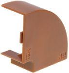 Поворот 90 гр. 40х25 КМП дуб