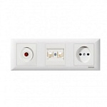 302-15115  NOVA BEYAZ UCLI  CERCEVE РАМКА*3