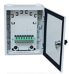 Коробка КРЭ-8-SC/APC пластиковая (с адаптерами, гильзами)		