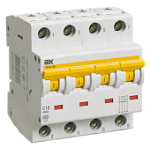 MVA41-4-040-C Авт.выкл. ВА 47-60 4Р 40А 6 кА  х-ка С ИЭК