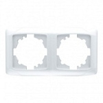 90571102 CARMEN BEYAZ 2LI YATAY CERC (рамка горзx2)200 шт.